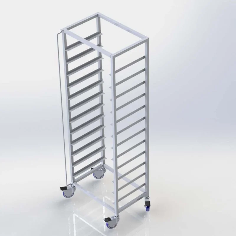 Sheffield Fabrications Tall Boy Trolley TBTDW Dishwash 465
