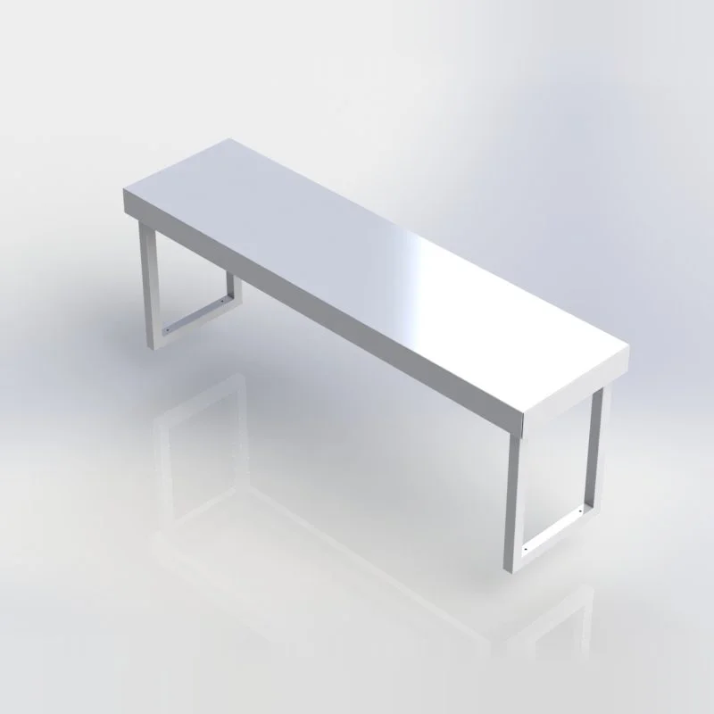 Sheffield Fabrications Overshelf Single Tier CTP1500-01