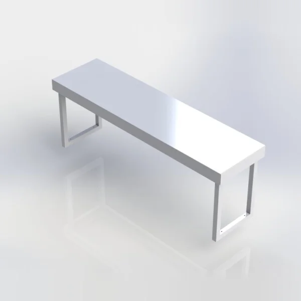Sheffield Fabrications Overshelf Single Tier CTP1800-01