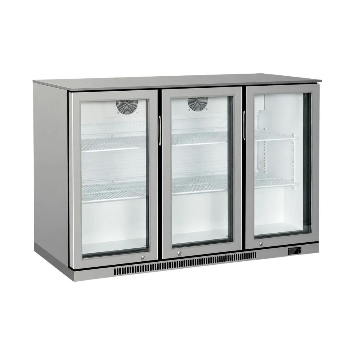 HK-Redline Back Bar Cooler Triple Door H Kitchen