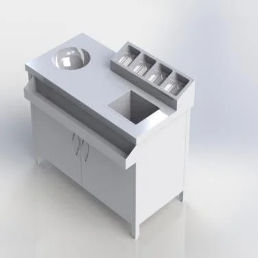 Sheffield Fabrications Cocktail Unit With Cupboard CTU200CB