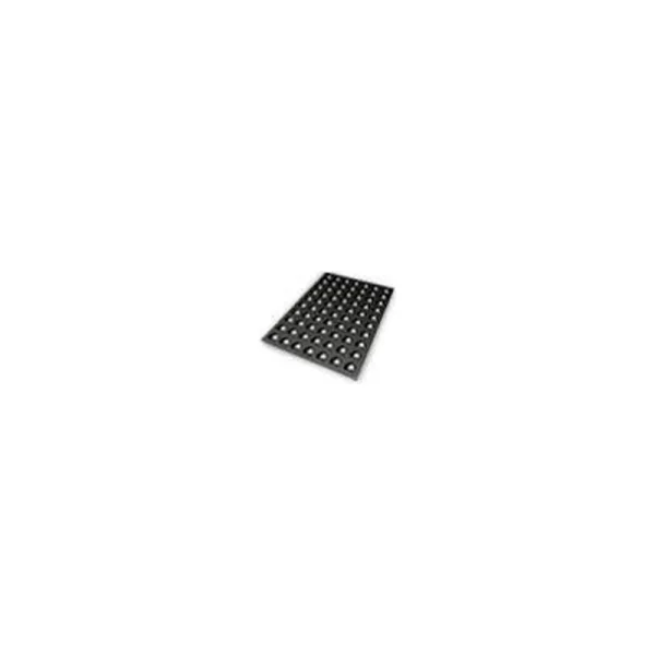 Silikomatt 70mini-heart black silicone mould