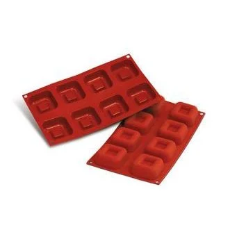 Silikomatt Terracotta siliconflex-Square savarin