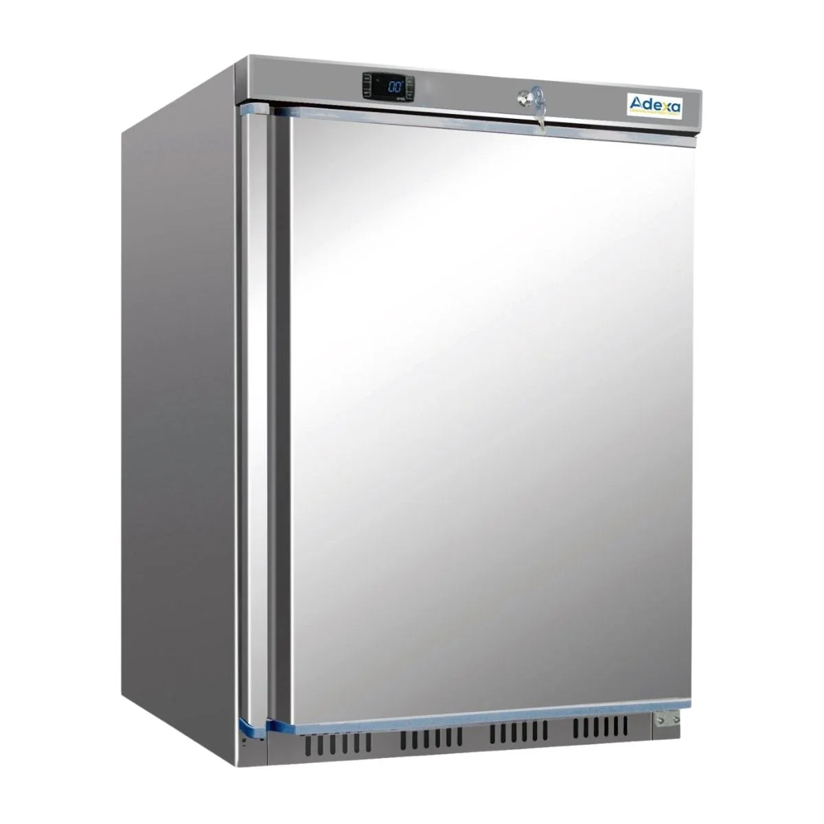 Blueline Solid Door Chiller 1 Door Under Counter DR200 S/S