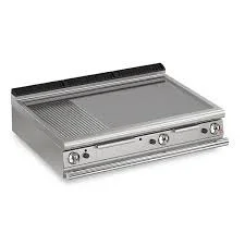 Gas FRY Top 1/3 Grooved 2/3 Smooth Baron Q70FTT/G823