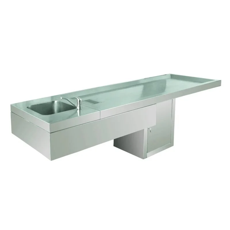 Sheffield Fabrications Autopsy Table With Sink