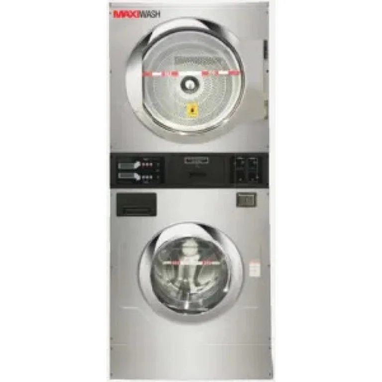 Maxi Laundry 15KG Stacked High Spin Soft Mount Washer Dryer
