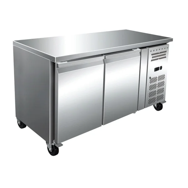Blueline 2 Door Counter Freezer 1500X600X860 SNACK2100BT-1500