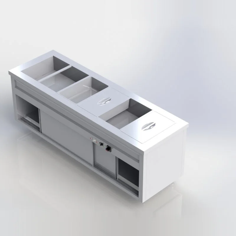 Sheffield Fabrications Bain Marie With Neutral Cupboard BMN2307-6
