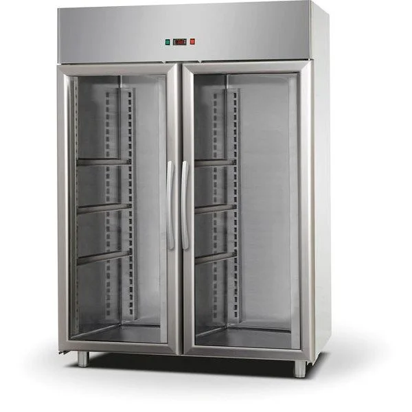 Tecnodom Upright Double Glass Door Freezer Technodom - view 4