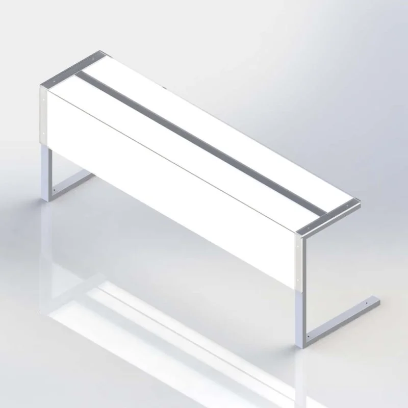 Sheffield Fabrications Square Sneeze Guard SGC195