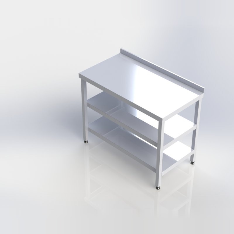 Sheffield Fabrications Worktop Wall Type WT1106R2U