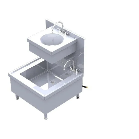 Sheffield Fabrications Stainless Steel Janitor Sink