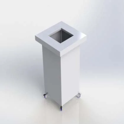 Sheffield Fabrications Stainless Steel Dustbin DB-3508