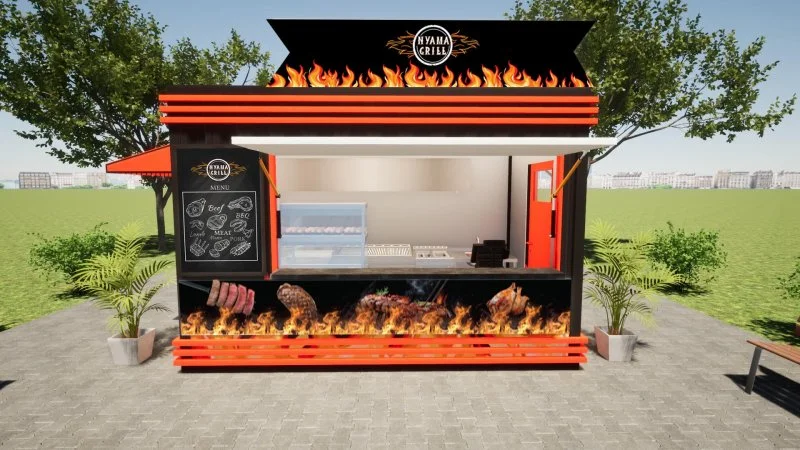 Sheffield Fabrications Nyama Grill - view 2