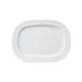 Arthur Krupp White Flat Plate (Rectangular)