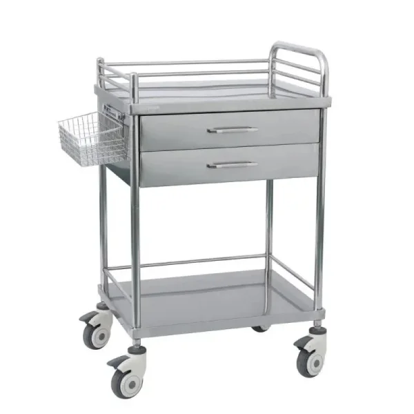 Sheffield Fabrications Stainless Steel Medicine Trolley
