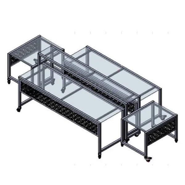 Sheffield Fabrications Nestable Buffet Counters Custom-NBC