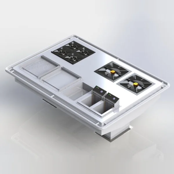 Sheffield Fabrications Island Type Combined Cooker
