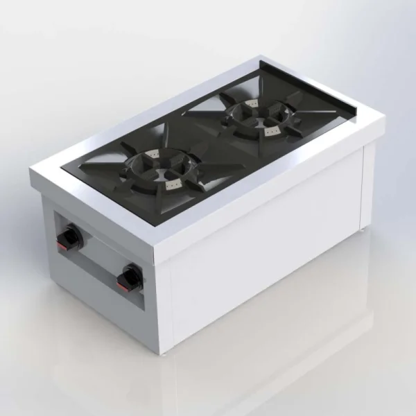 Sheffield Fabrications 2 Burner Low Pressure Cooker Table Top