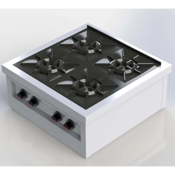Sheffield Fabrications 4 Burner Low Pressure Cooker Table Top