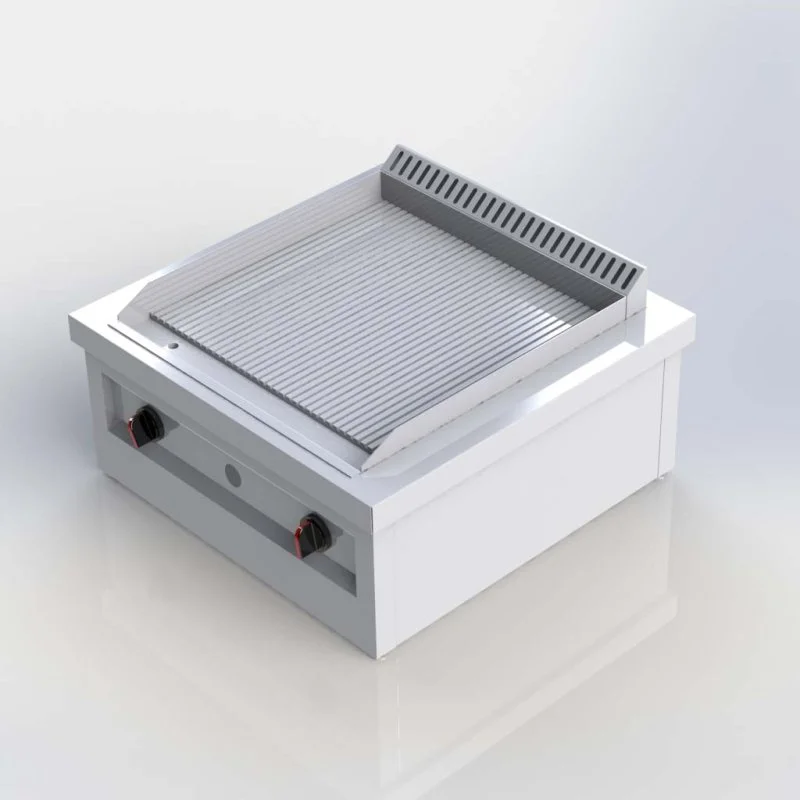 Sheffield Fabrications Table Top Grooved Hot Plate Griddle 750