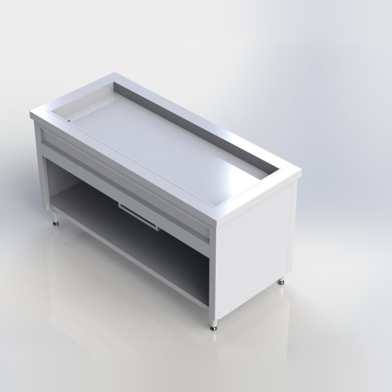 Sheffield Fabrications Salad Well Free Standing RWF150