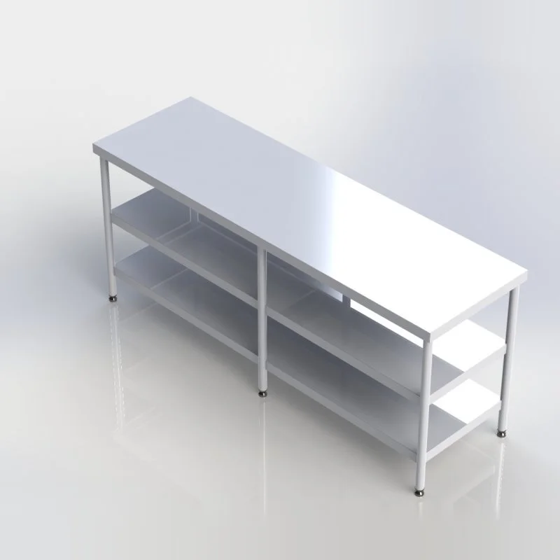 Sheffield Fabrications Worktop Central Type CT2006R2U Grade 201