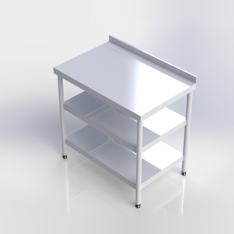 Sheffield Fabrications Worktop Wall Type WT1506R2U