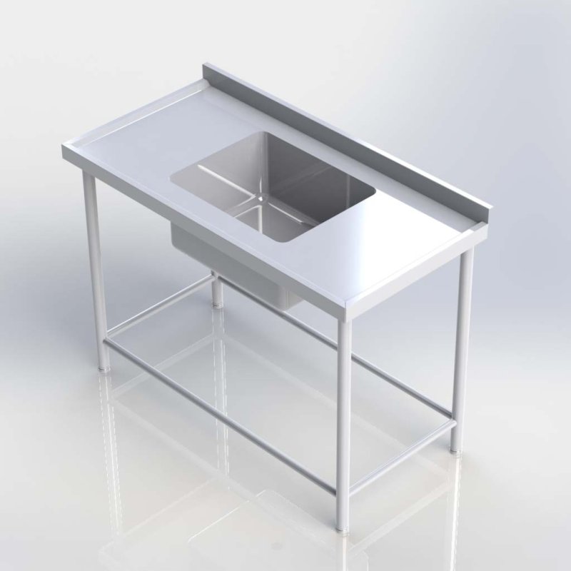Sheffield Fabrications Single Bowl Sink SSB1506S