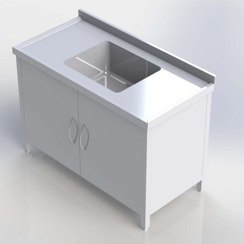 Sheffield Fabrications Single Bowl Sink With Cupboard