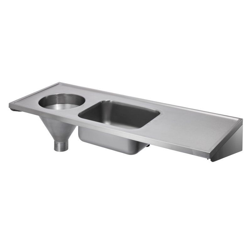 Sheffield Fabrications Combined Sluice Sink With Sink And Drainer – LH