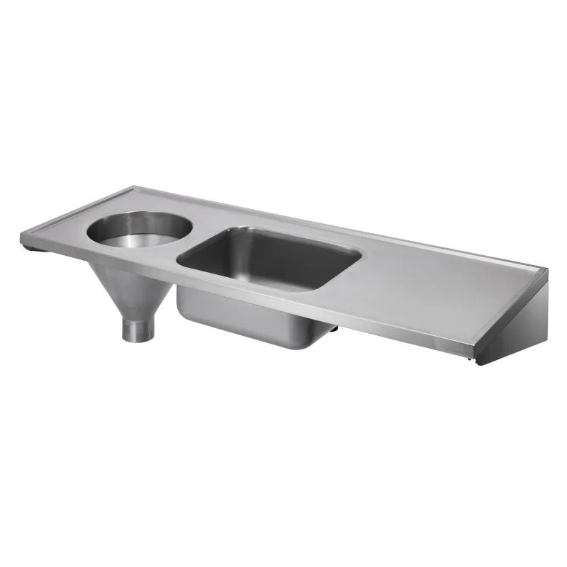 Sheffield Fabrications Combined Sluice Sink With Sink And Drainer – LH