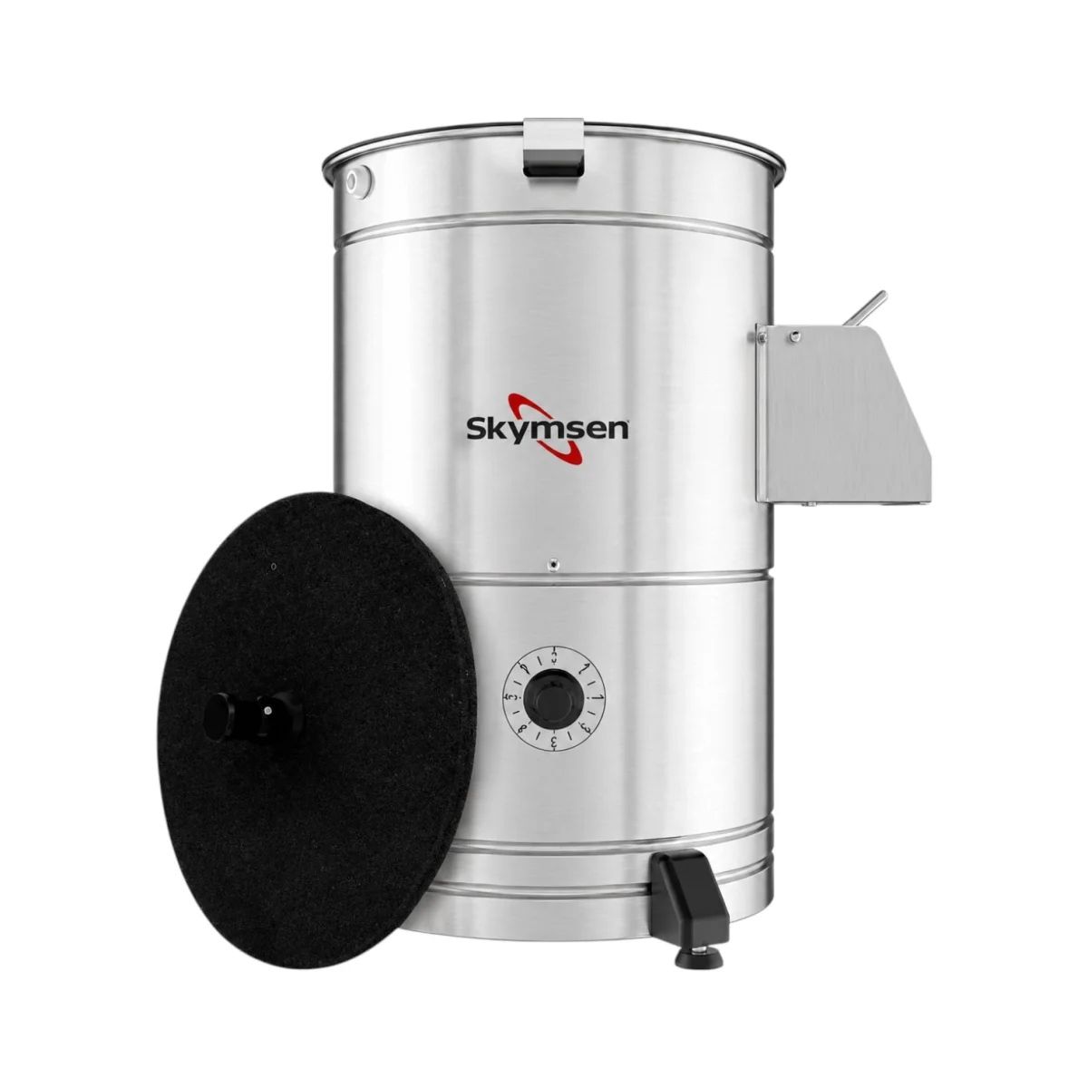 Skymsen Potato Peeler With Door, Stainless Steel 10KG