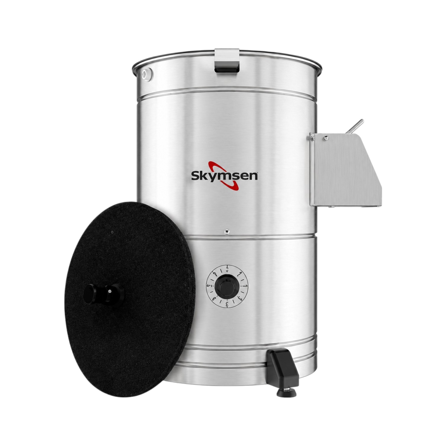 Skymsen Potato Peeler With Door, Stainless Steel 10KG